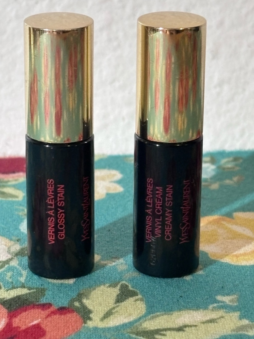 YSL Glossy Lip Stain Mini Shade 6 and 401